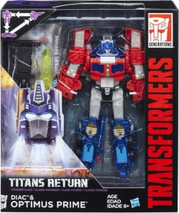 Transformers Titans Return Diac & Optimus Prime