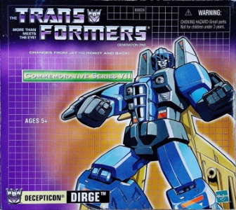 Transformers Vintage G1 Reissue Dirge