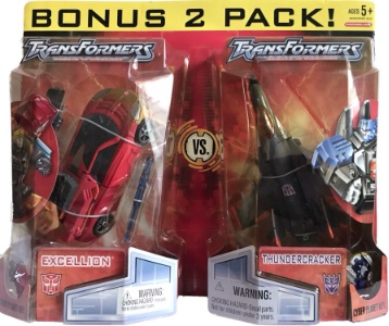 Transformers Universe Excellion vs. Thundercracker