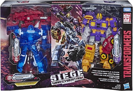 Transformers War for Cybertron Siege Series Fan-Vote Battle 3 Pack