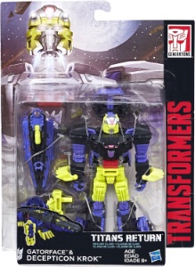 Transformers Titans Return Gatorface & Decepticon Krok