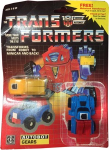 Transformers G1 Gears (Minispy)