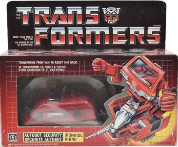 Transformers G1 Ironhide