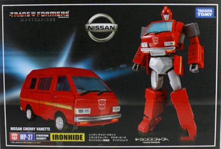 Transformers Takara Tomy Masterpiece MP27 Ironhide with Coin   