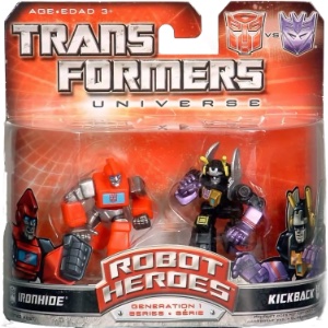 Transformers Universe Ironhide vs. Kickback
