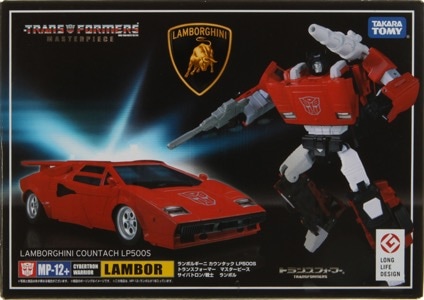 Transformers Masterpiece Lambor (Sideswipe - Anime Color Edition) MP-12+ thumbnail