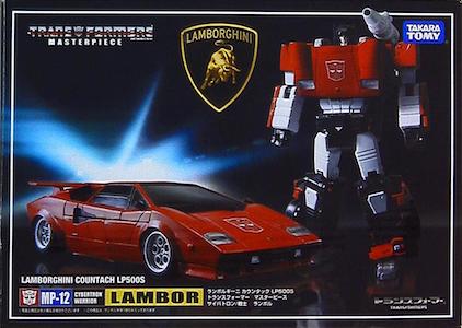 Transformers Masterpiece Lambor Sideswipe MP-12 thumbnail