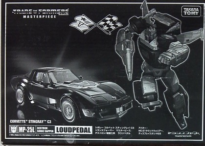 Transformers Masterpiece Loudpedal Black Tracks (MP-25L)