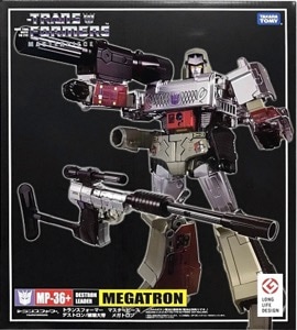 Transformers Masterpiece Megatron (Orange Barrel Plug) MP-36+ thumbnail