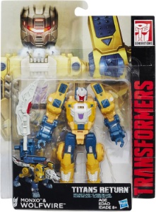 Transformers Titans Return Monxo & Wolfwire