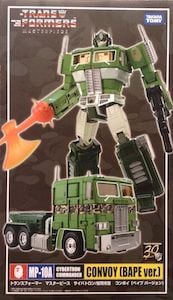 Optimus Prime Convoy Bape Green MP-10A