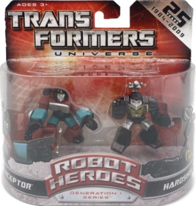 Transformers Universe Perceptor vs. Hardshell