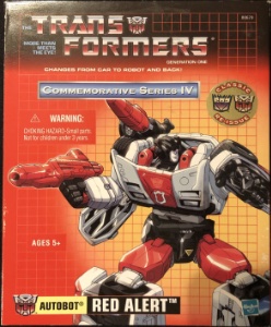 Transformers Vintage G1 Reissue Red Alert
