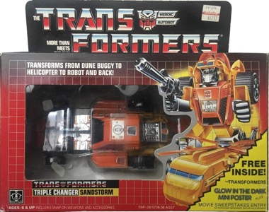 Transformers G1 Sandstorm