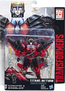 Transformers Titans Return Scorchfire & Windblade