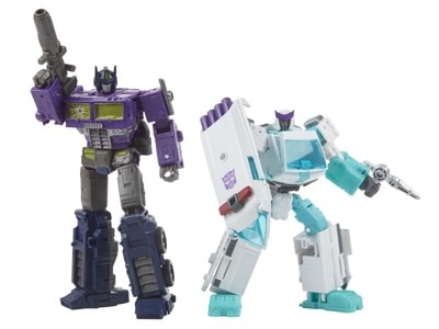 Transformers Generations Selects Shattered Glass Optimus Prime Ratchet