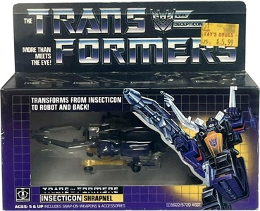 Transformers G1 Shrapnel