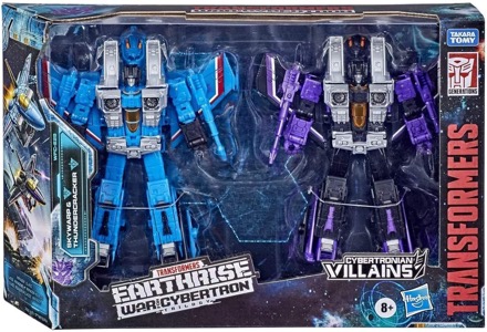 Transformers War for Cybertron: Earthrise Skywarp & Thundercracker 2 Pack