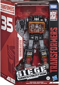 Transformers War for Cybertron Siege Series Soundblaster