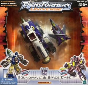 Transformers Universe Soundwave & Space Case