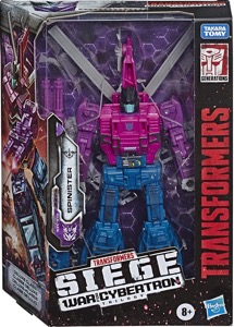 Transformers War for Cybertron Siege Series Spinister