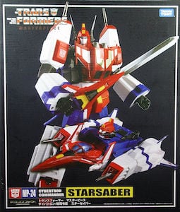 Transformers Masterpiece Star Saber MP-24 thumbnail