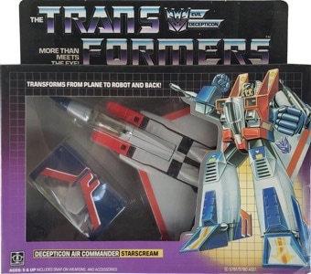 Transformers G1 Starscream