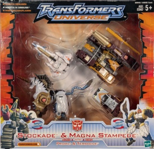 Transformers Universe Stockade & Magna Stampede with Prowl & Terradive
