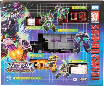 Transformers Legacy Series Stunticon Menasor Multipack
