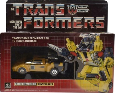 Transformers G1 Sunstreaker