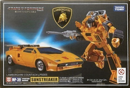 Transformers Masterpiece Sunstreaker MP-39 thumbnail