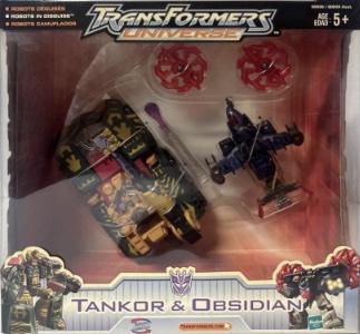 Transformers Universe Tankor & Obsidian