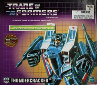 Transformers Vintage G1 Reissue Thundercracker