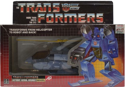 Transformers G1 Whirl